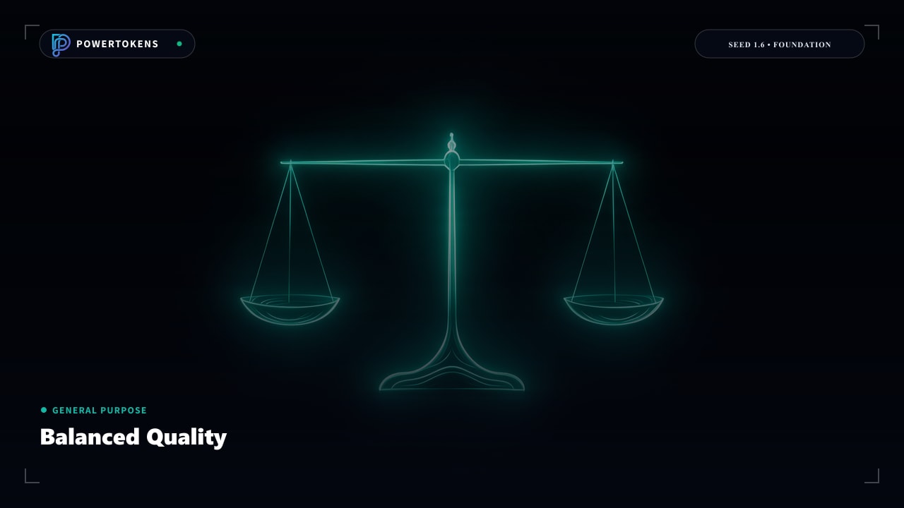 Balanced Quality