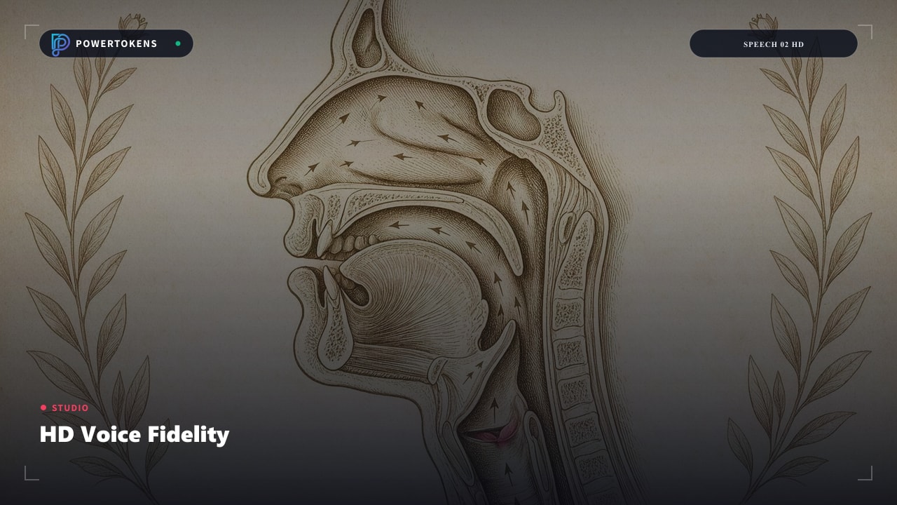 HD voice fidelity