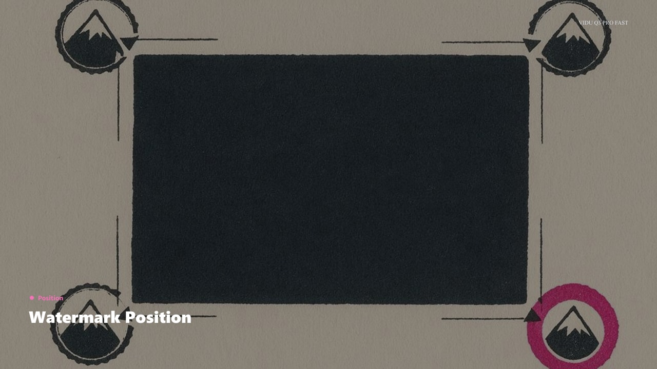 Watermark Position Control
