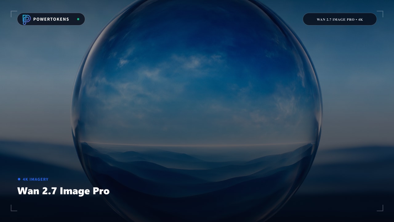 Wan 2.7 Image Pro Hero